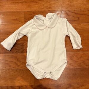 Kissy Kissy Collared Onesie